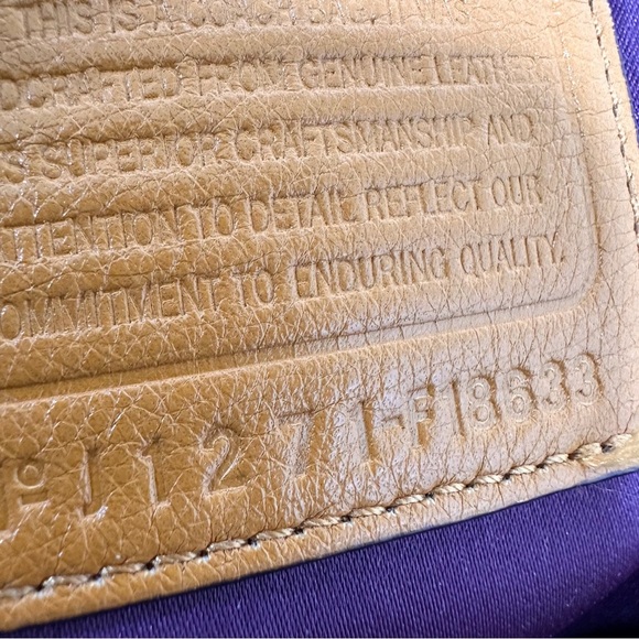 Coach - Madison Hailey Leather Hobo Camel Mustard Shoulder Bag - Picture 14 of 14